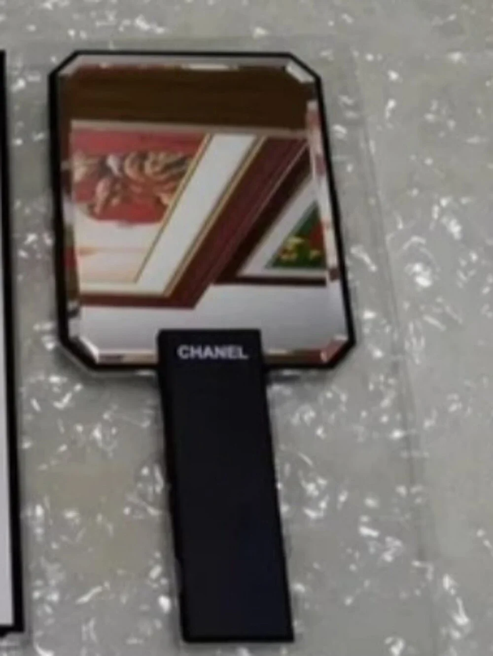 New Chanel Handheld Acrylic Vanity Mirror